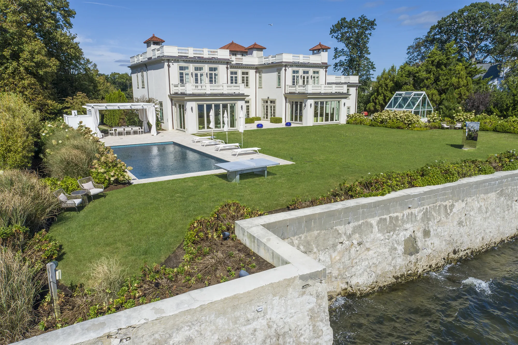 Suburban home with welcoming front entrance and clean floors